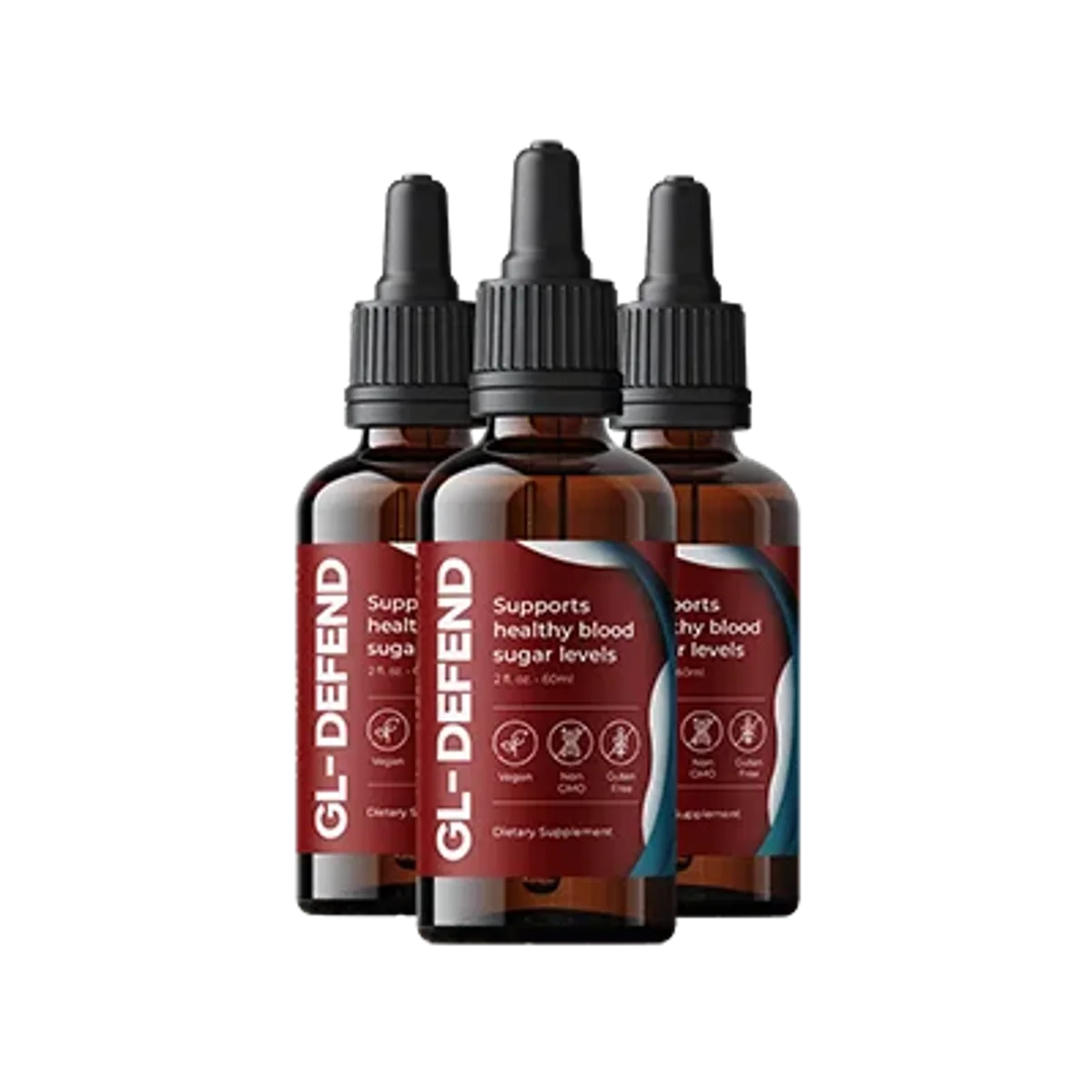 GL Defend Natural Blood Sugar Formula — Front Label